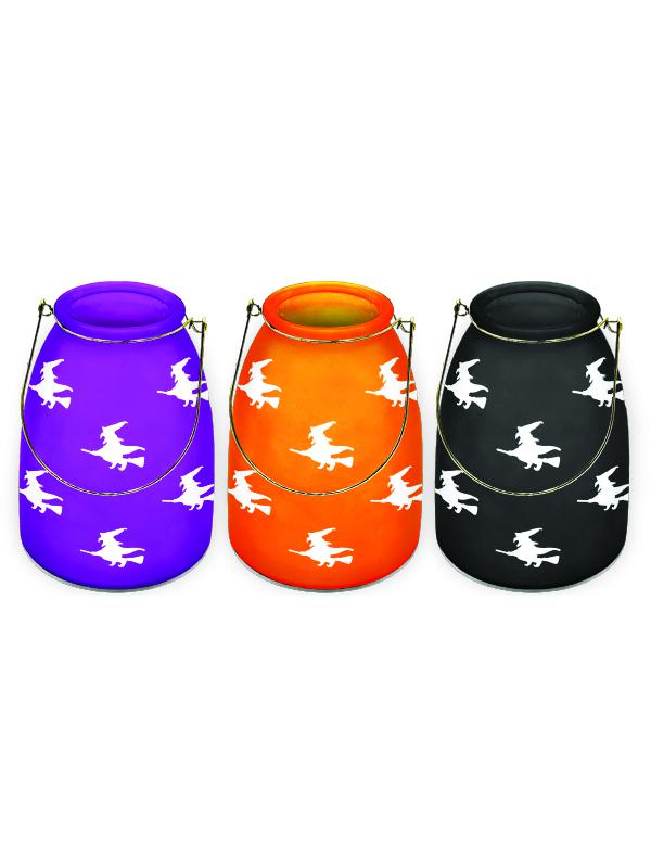 AUTUMN - Witches Glass Handle Vases
