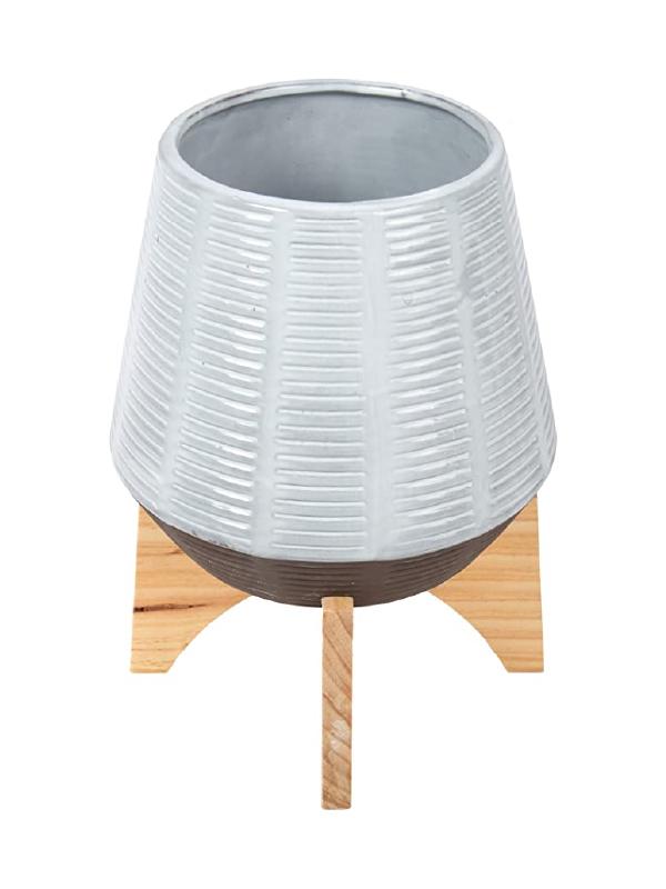 Bamboo Flower Pot Stan